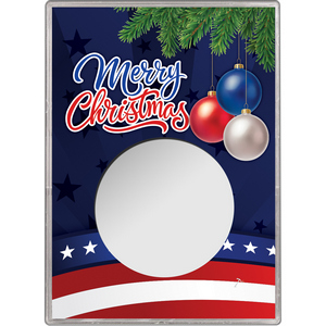 Patriotic Merry Christmas SAE Gift Holder - Product Packaging [Add $4.00]